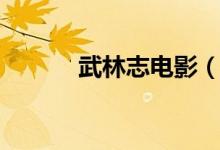 武林志電影（武林志電影介紹）
