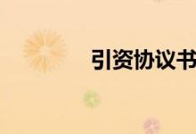 引資協(xié)議書范本（引資料）