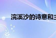 浣溪沙的詩意和主題（浣溪沙的詩意）