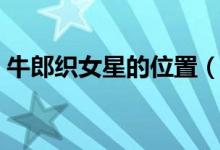 牛郎織女星的位置（牛郎織女星的位置介紹）