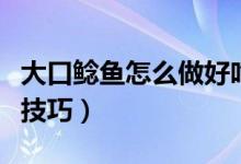 大口鯰魚怎么做好吃（醬燜大口海鯰魚的烹飪技巧）