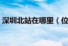 深圳北站在哪里（位于深圳市龍華區(qū)東南部）