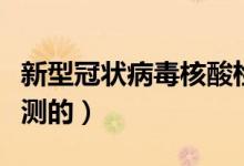 新型冠狀病毒核酸檢測多久出結果（是怎么檢測的）