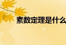 素數(shù)定理是什么（素數(shù)定理的定義）