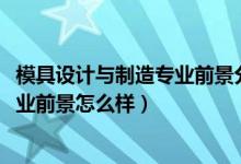 模具設(shè)計(jì)與制造專業(yè)前景分析（2022模具設(shè)計(jì)與制造專業(yè)就業(yè)前景怎么樣）