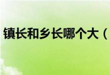 鎮(zhèn)長和鄉(xiāng)長哪個大（鄉(xiāng)長和鎮(zhèn)長的級別誰大）
