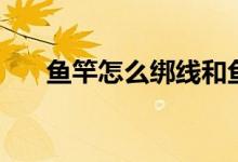 魚竿怎么綁線和魚漂（魚竿怎么綁線）