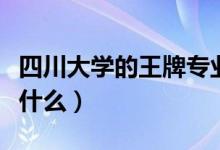 四川大學(xué)的王牌專業(yè)（四川大學(xué)的王牌專業(yè)是什么）