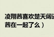 凌翔茜喜歡楚天闊還是蔣川（蔣川結局和凌翔茜在一起了么）