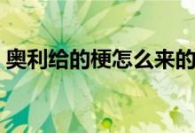 奧利給的梗怎么來的（奧利奧的梗什么意思）
