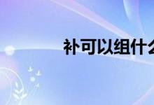 補可以組什么詞（補的組詞）