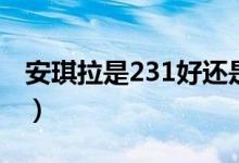 安琪拉是231好還是213好（安琪拉是什么梗）