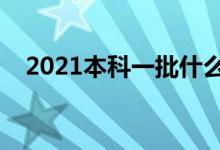 2021本科一批什么時(shí)候錄?。ㄤ浫r(shí)間）
