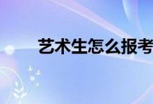 藝術(shù)生怎么報(bào)考學(xué)校（有哪些辦法）