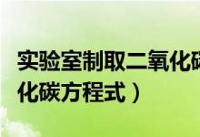 實(shí)驗(yàn)室制取二氧化碳裝置圖（實(shí)驗(yàn)室制取二氧化碳方程式）