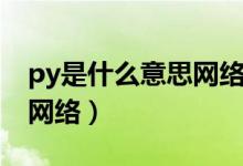 py是什么意思網(wǎng)絡(luò)用語全稱（py是什么意思網(wǎng)絡(luò)）