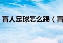 盲人足球怎么踢（盲人足球踢球的方法介紹）