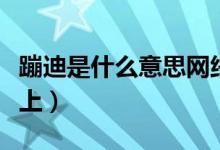 蹦迪是什么意思網(wǎng)絡(luò)語(yǔ)（蹦迪是什么意思網(wǎng)絡(luò)上）