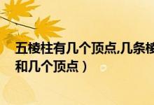 五棱柱有幾個(gè)頂點(diǎn),幾條棱,幾個(gè)面（六棱柱有幾條棱幾個(gè)面和幾個(gè)頂點(diǎn)）