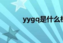 yygq是什么梗（yygq梗介紹）