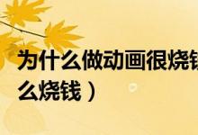 為什么做動畫很燒錢（電影動畫特效為什么那么燒錢）