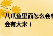 八爪魚里面怎么會(huì)有大米呢（八爪魚里面怎么會(huì)有大米）