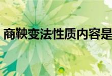 商鞅變法性質(zhì)內(nèi)容是哪一項(xiàng)（商鞅變法性質(zhì)）