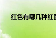 紅色有哪幾種紅圖片（紅色有哪幾種）
