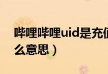 嗶哩嗶哩uid是充值賬號嗎（嗶哩嗶哩uid什么意思）