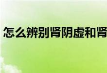 怎么辨別腎陰虛和腎陽虛（怎么辨別毒蚊子）