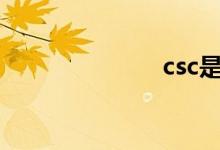 csc是什么廠牌