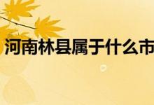 河南林縣屬于什么市（河南林縣屬于哪個市）