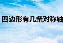 四邊形有幾條對(duì)稱軸圖（四邊形有幾種圖案）