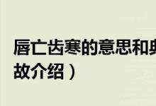 唇亡齒寒的意思和典故（唇亡齒寒的意思和典故介紹）