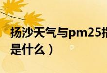 揚沙天氣與pm25指數(shù)有什么關(guān)系（揚沙天氣是什么）