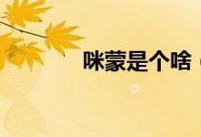 咪蒙是個啥（咪蒙是什么梗）