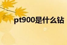 pt900是什么鉆（pt900是什么意思）