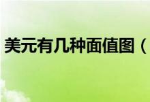 美元有幾種面值圖（美元有幾種面值分別是）