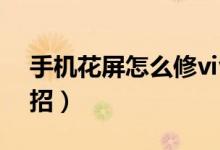 手機(jī)花屏怎么修vivo（手機(jī)花屏怎么修復(fù)妙招）