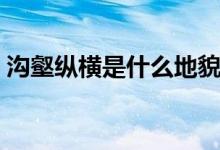 溝壑縱橫是什么地貌（溝壑縱橫是什么意思）