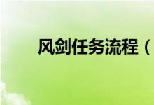 風(fēng)劍任務(wù)流程（任務(wù)的流程是什么）