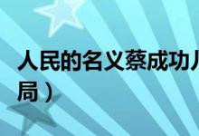 人民的名義蔡成功兒子（人民的名義蔡成功結(jié)局）