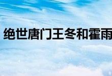 絕世唐門王冬和霍雨浩（絕世唐門王冬是誰）