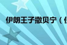 伊朗王子撒貝寧（伊朗王子撒貝寧第幾期）