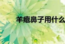 羊癟鼻子用什么藥治（羊癟是什么）