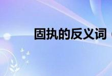 固執(zhí)的反義詞（反義詞內(nèi)容介紹）