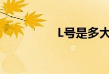 L號是多大（l號是多大）