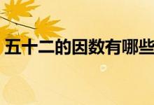 五十二的因數(shù)有哪些（五十二的因數(shù)有哪些）