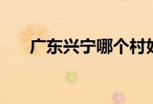 廣東興寧哪個村好（廣東興寧哪個市）