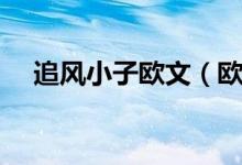 追風(fēng)小子歐文（歐文為什么叫追風(fēng)少年）